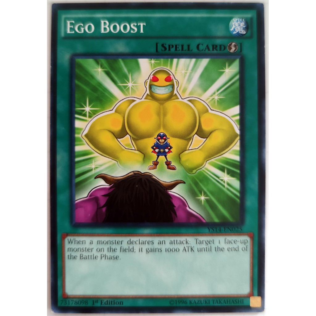 [Thẻ Yugioh] Ego Boost |EN| Common (ZEXAL)