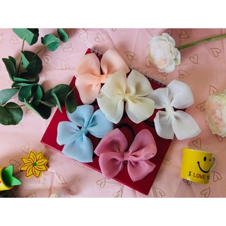 Dây buộc tóc hình nơ kiểu dáng xinh xắn