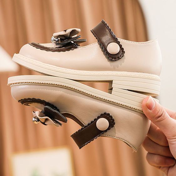 Giày Da Đế Mềm Phong Cách Hàn Quốc Thời Trang Mùa Xuân 2022 Cho Nữ