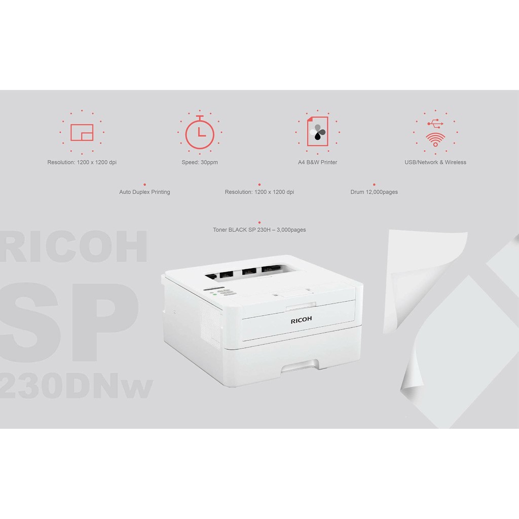 Máy in RICOH SP 230DNw | BigBuy360 - bigbuy360.vn