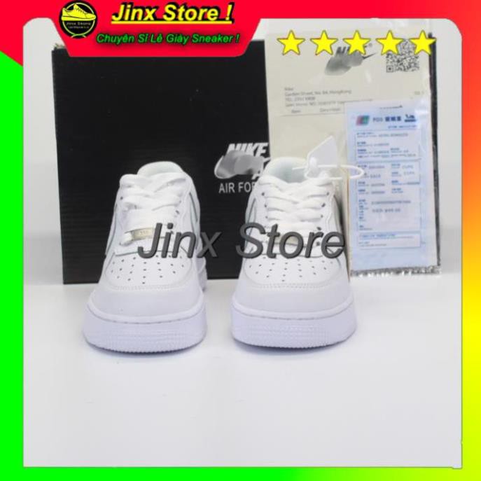 [TẶNG TẤT+TẨY VỆ SINH] 🔥Giày thể thao sneaker AF1 trắng full box 1.1 | BigBuy360 - bigbuy360.vn