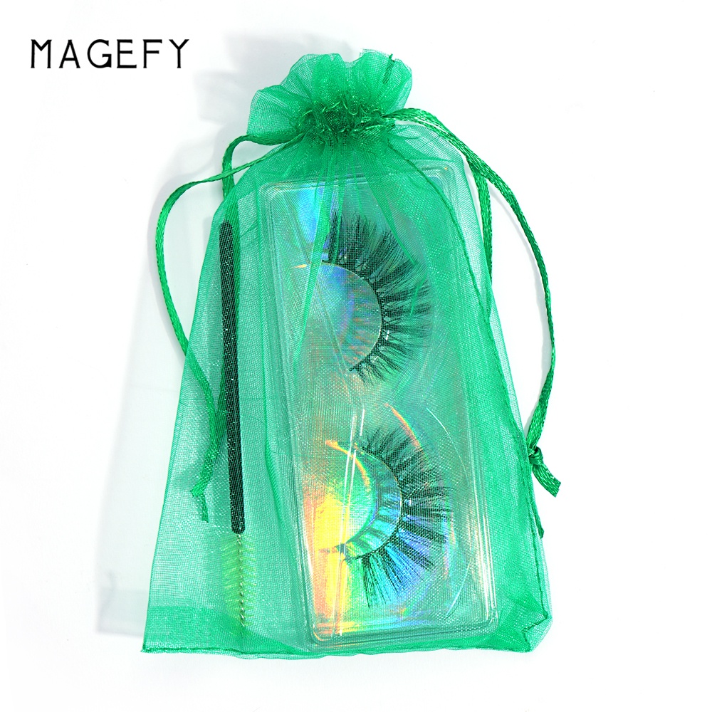 Bộ Túi Đựng Lông Mi Giả Dày Và Cong Tự Nhiên Mềm Mại Sử Dụng Một Lần