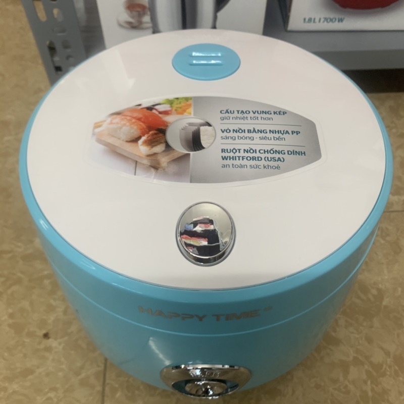 Nồi cơm điện 1.2L SUNHOUSE HappyTime HTD8522G chính hãng