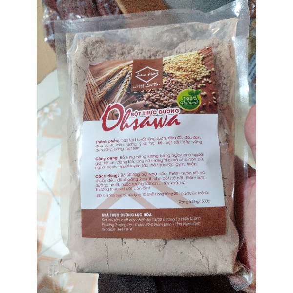 Bột thực dưỡng Ohsawa 500g ( Dưỡng sinh Lục Hòa)