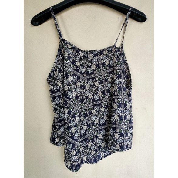 Áo Dây Họa Tiết Khăn Global Work sz L, new 95%