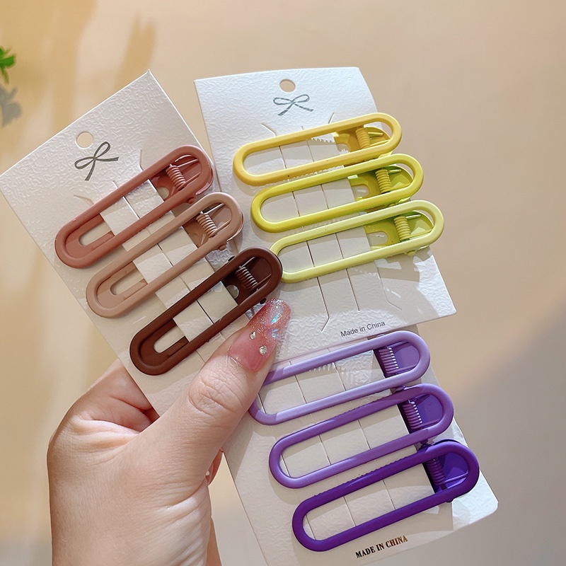 Kẹp Tóc Nữ Nhiều Màu Sắc Thời Trang Hàn Quốc