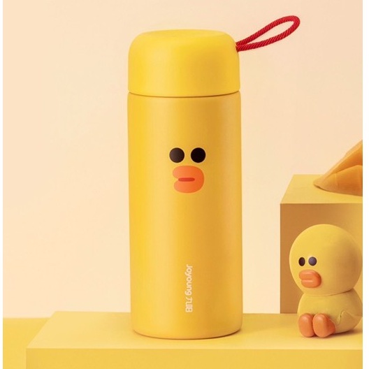Bình Nước Giữ Nhiệt Hai lớp Lõi Inox304 Joyoung line friends [CMART GIA DỤNG TIỆN ÍCH]