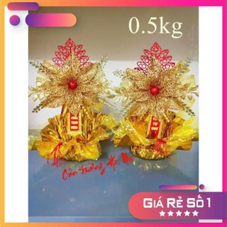 Lá kim tuyến trang trí oản tài lộc