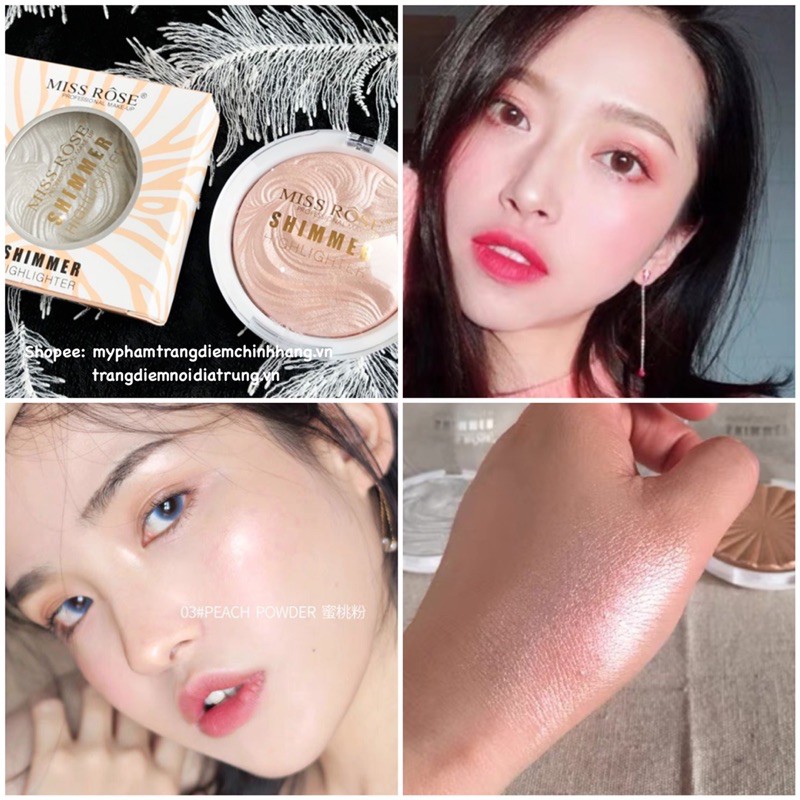 Bắt Sáng Glow Diamond Highlighter Dupe MUA - Shimmer Skin Highlight Nội Địa Trung