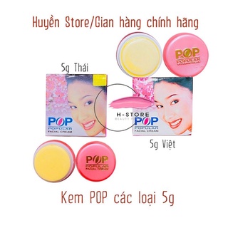 Lẻ 1h kem Pop chuẩn xịn 5g