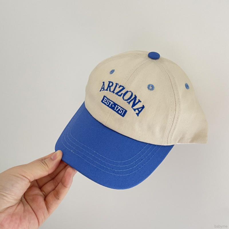 Mũ lưỡi trai thêu chữ nhiều màu hợp thời trang cho trẻ nhỏ