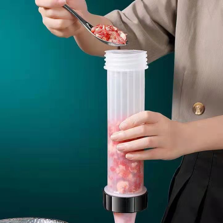 Bộ dụng cụ làm lòng dồi xúc xích 3 ống phễu nhựa PP cao cấp