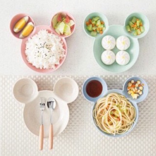 Bát lúa mạch hình chuột Mickey cho bé ăn dặm