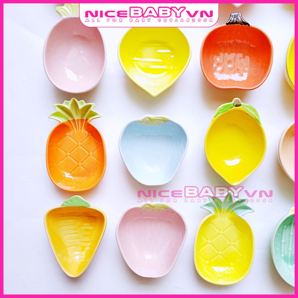 Bát Ăn Dặm Gốm Sứ kiểu Nhật Nhiều Hình Sinh Động Chén Ăn Dặm Giúp Bé Ăn Ngon NiceBabyVn Link 1