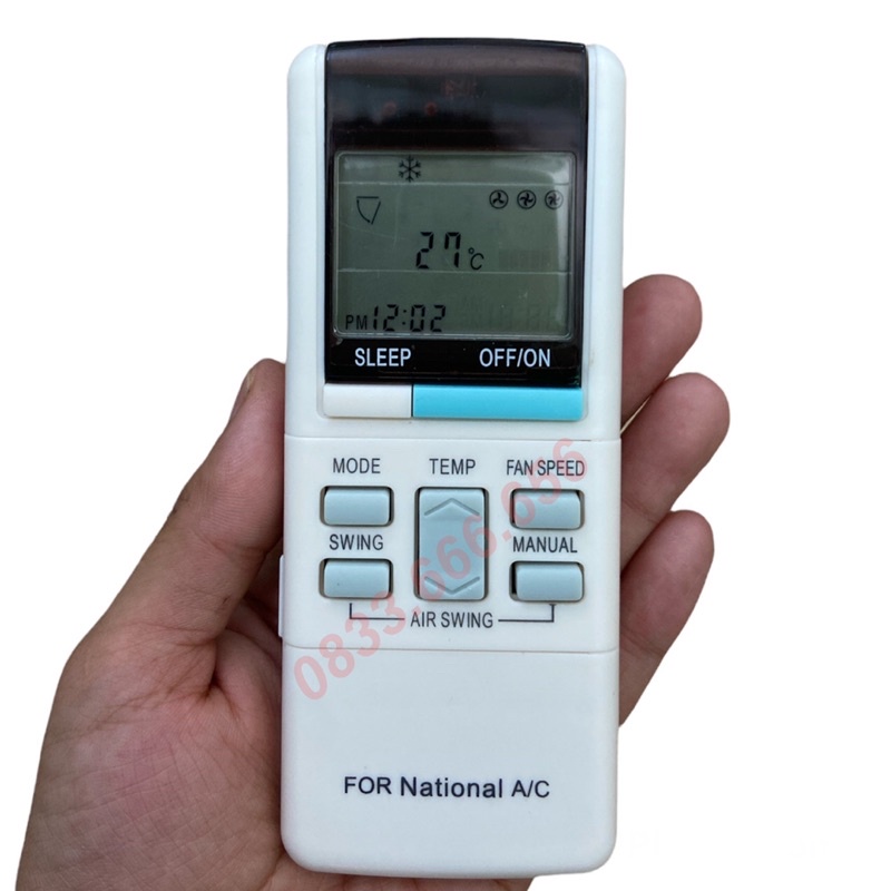 Điều khiển điều hoà National hàng thay thế loại tốt - Remote máy lạnh National