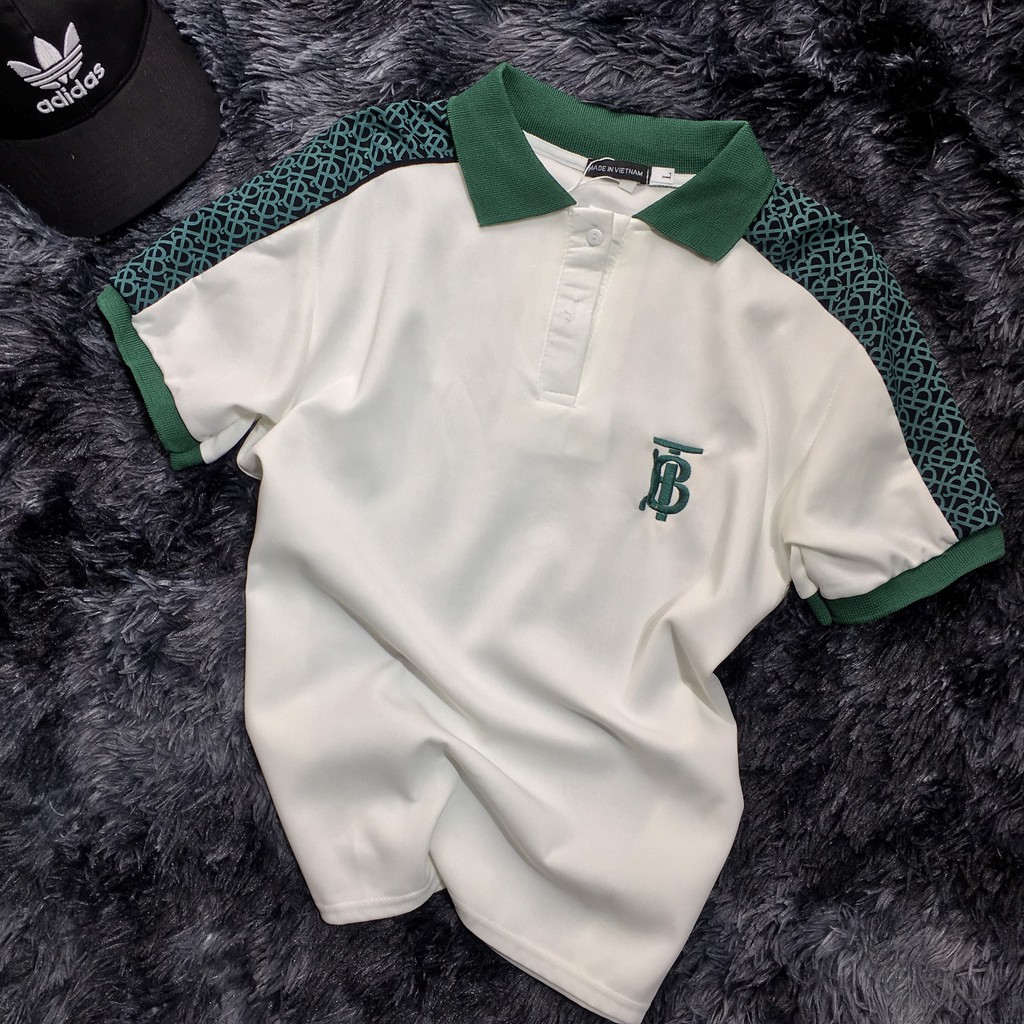 [Tuyệt Phẩm] Áo thun nam polo viền xanh, thêu TB cực đẹp, thoáng mát, hàng có BIGSIZE . | BigBuy360 - bigbuy360.vn