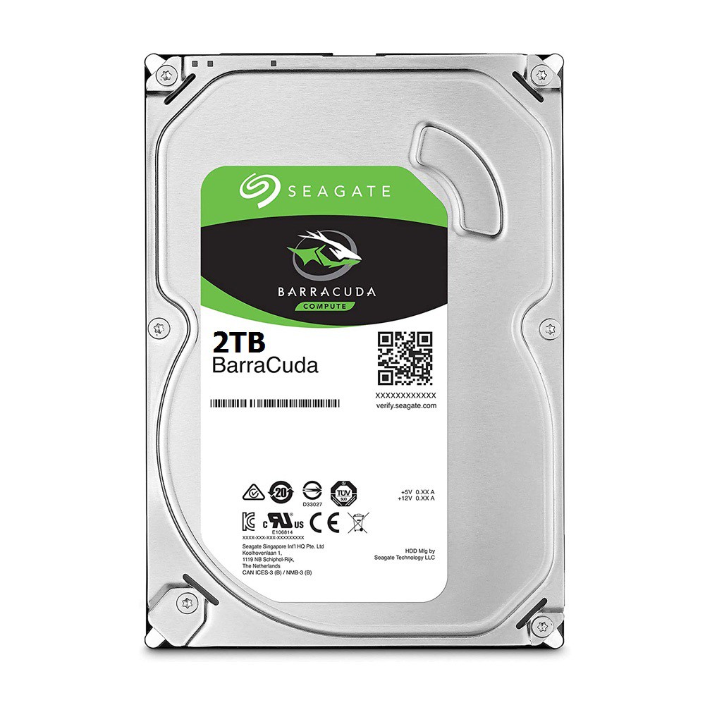 Ổ cứng HHD Seagate Skyhawk 1TB 2TB 4TB 6TB 3,5" SATA - Hàng chính hãng bảo hành 36 tháng