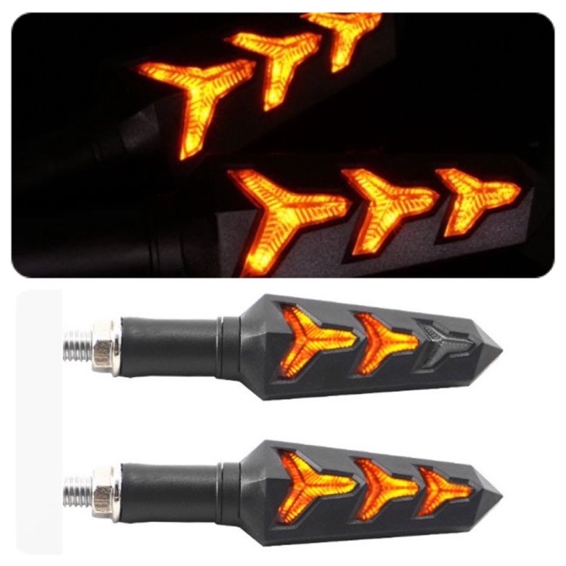 BỘ LED XI NHAN CHẠY KIỂU AUDI ( led chạy từ trong ra ngoài)