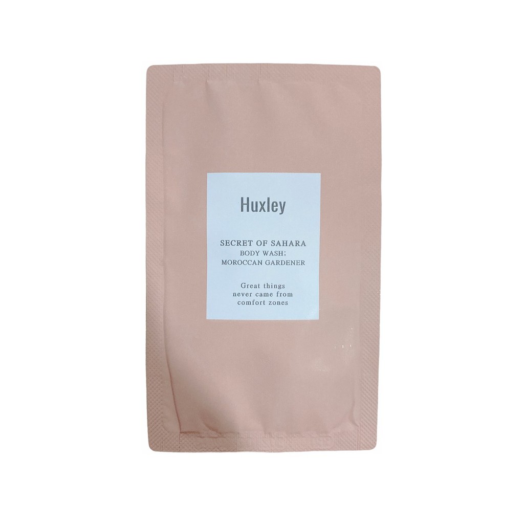 Sữa tắm dưỡng ẩm, ngăn lão hóa da Huxley Secret Of Sahara Body Wash Moroccan Gardener 5ml - Sample Size | BigBuy360 - bigbuy360.vn