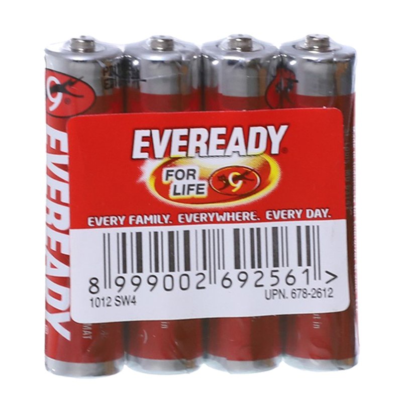 1 VỈ 4 VIÊN PIN EVEREADY HD AAA 1012 SW4