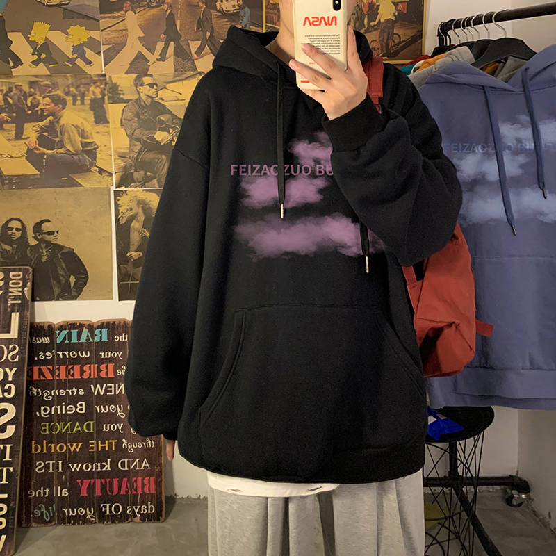 Áo khoác hoodie 4 màu tuỳ chọn size M-5XL cho nam