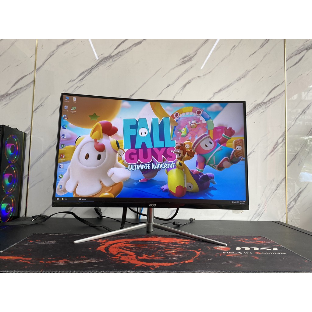 Màn hình LCD 27'' AOC C27V1Q Full HD 75Hz Gaming Cong Cũ | BigBuy360 - bigbuy360.vn