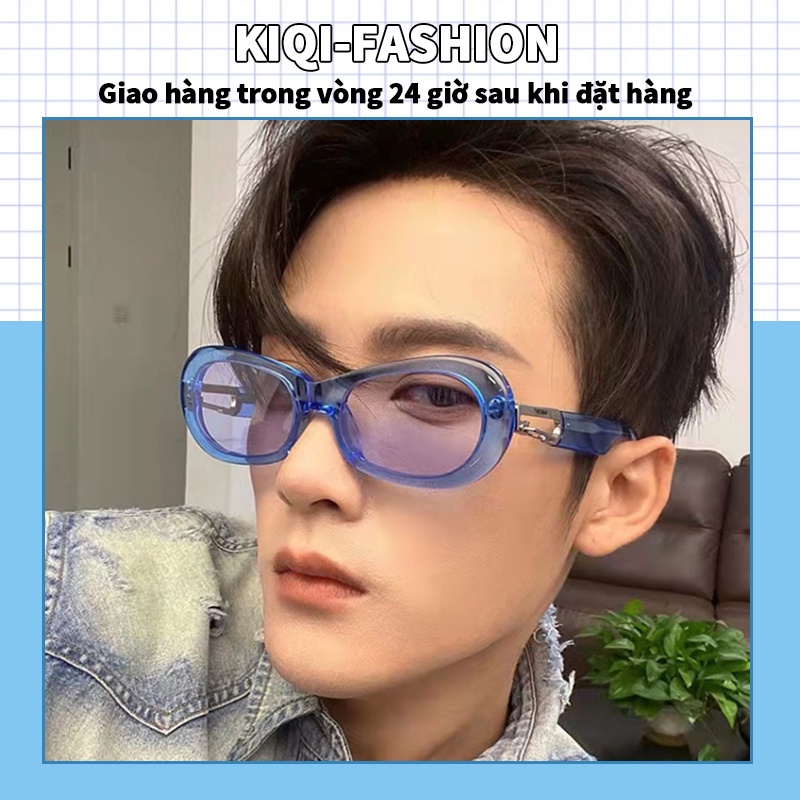 Kính mát gọng oval nhiều màu sắc thời trang