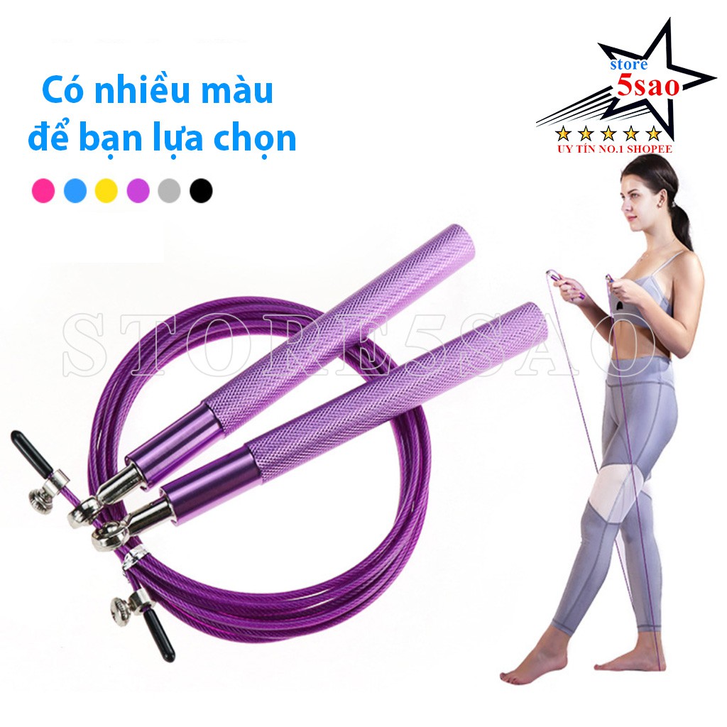 Dây nhảy thể dục giảm cân ⚡FREESHIP⚡ Dây nhảy thể lực chính hãng cao cấp