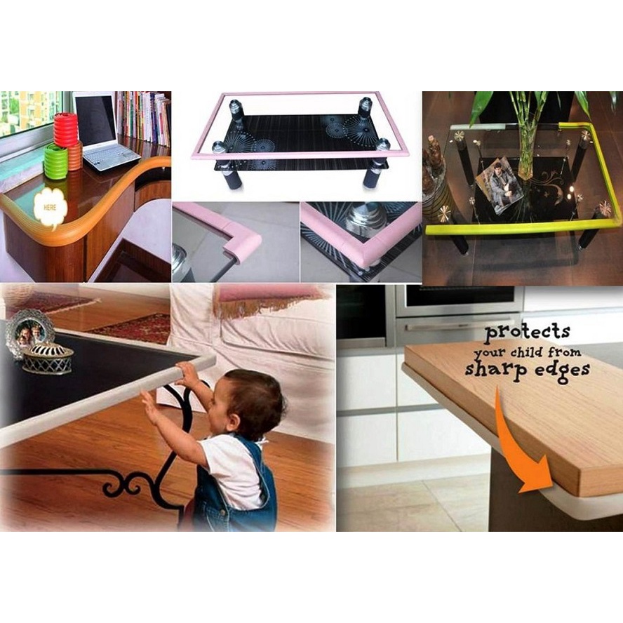 Mút Xốp Bọc Cạnh Bàn 2 Mét Bảo Vệ An Toàn Cho Bé Yêu (có kèm keo dán) 100987