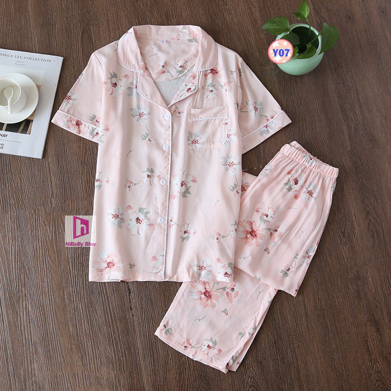 [Mã WASKT304 giảm 15% tối đa 30K đơn 99K] Pijama Lanh Lụa mềm mát Y07 | BigBuy360 - bigbuy360.vn