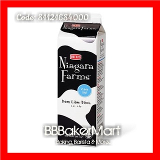 💥 HỎA TỐC 💥 Kem làm bánh đa dụng cao cấp Whip Topping NIAGARA FARM Đen RICH'S - Hộp 1kg