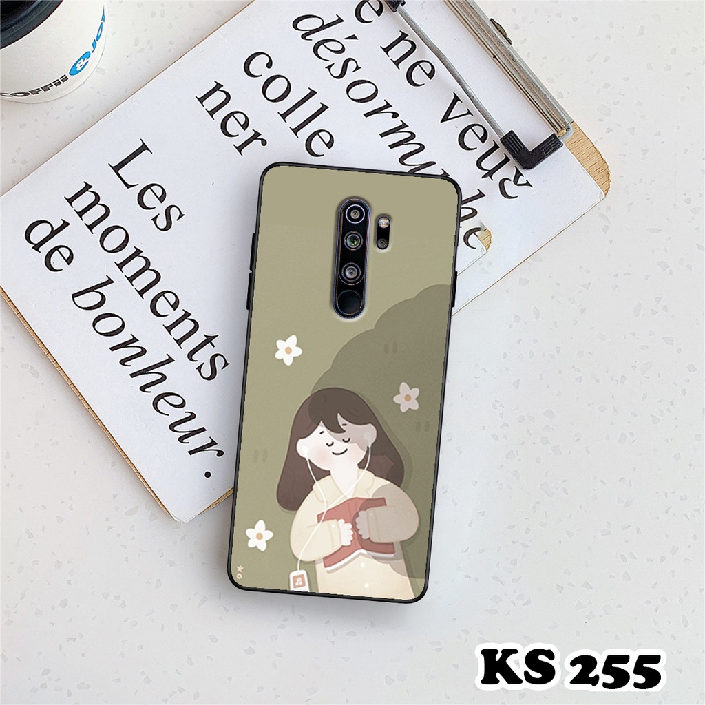 Ốp lưng Xiaomi Redmi Note 8 - Xiaomi Redmi Note 8 Pro - Ốp in hình bé gái siêu đáng yêu, lưng nhám viền TPU cao cấp