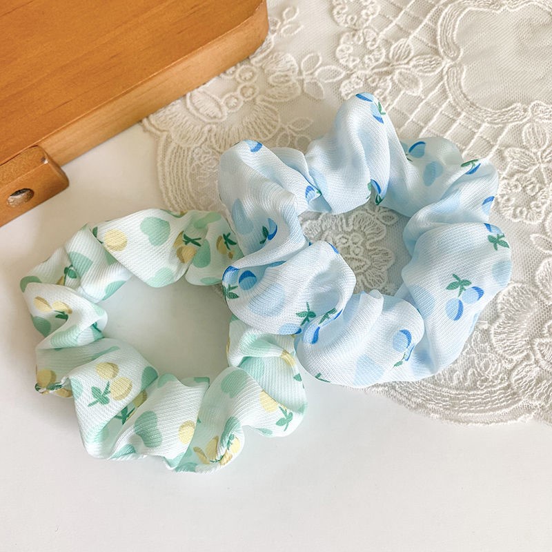 Dây Cột Tóc Hình Quả cherry Đơn Giản Dễ Thương Dành Cho Nữ