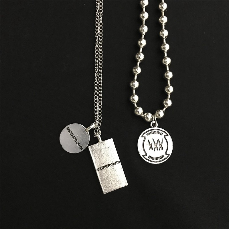Dây Chuyền Thời Trang Cá Tính Dễ Phối Đồ 139116 Dây Chuyền Phong Cách Hiphop Đường Phố Hàn Quốc Cho Nam Nữ