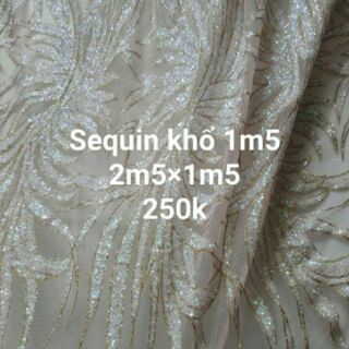 Vải kiện kim sa/sequin