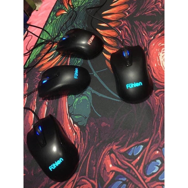 Combo 10c chuột Fuhlen Led rgb siêu bền giá rẻ