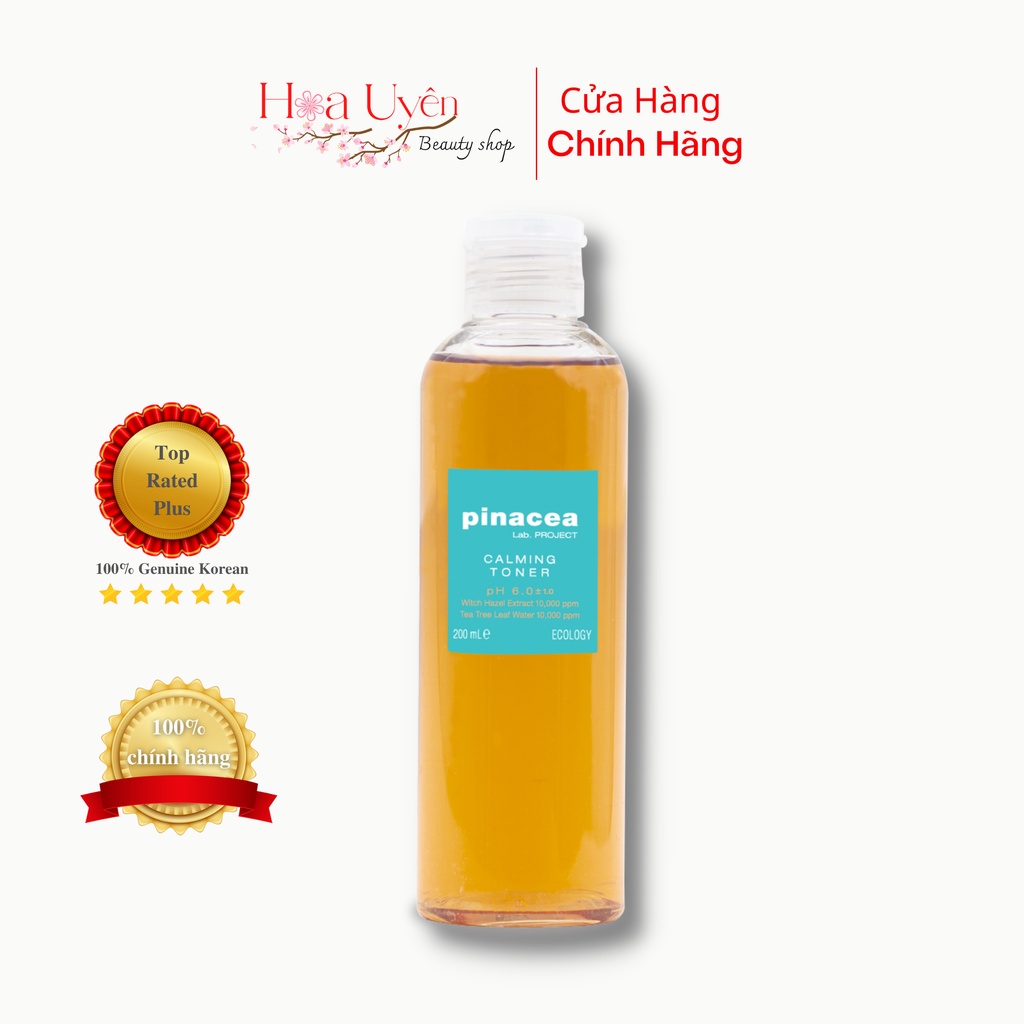 Nước hoa hồng cân bằng da Pinacea Calming Toner - 200ml