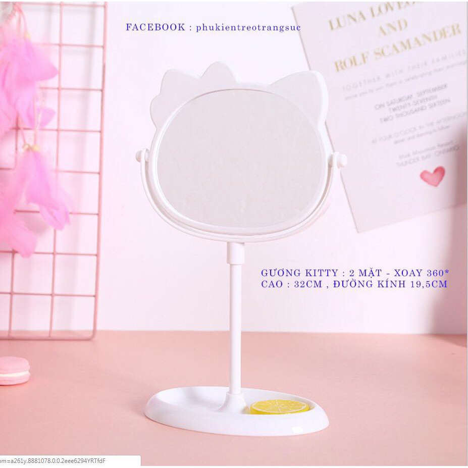 gương hellokitty