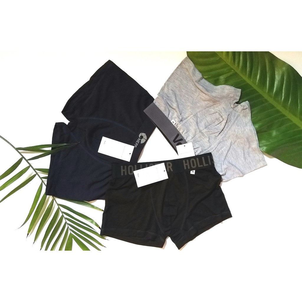Combo 3 quần sịp đùi, quần boxer nam cotton- Hàng VN ( HÌNH ẢNH THẬT)