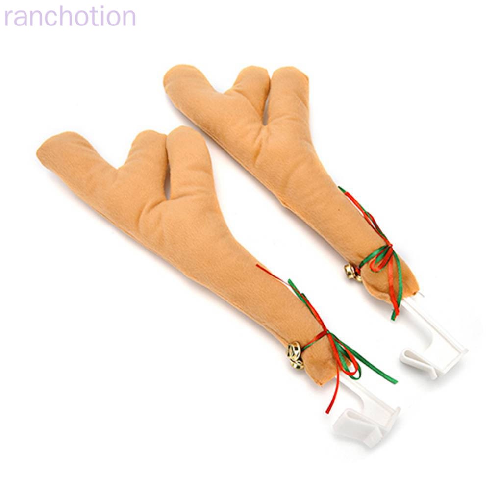 Phụ Kiện Sừng Tuần Lộc Trang Trí Giáng Sinh Cho Xe Hơi