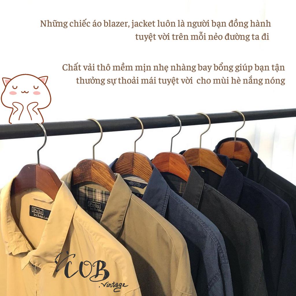 [𝐅𝐑𝐄𝐄 𝐒𝐇𝐈𝐏] [ 50 mẫu ] Áo BLAZER/JACKET kaki mỏng nhẹ style vintage, công sở Nhật,Hàn - secondhand (2hand)-COB.vintage | BigBuy360 - bigbuy360.vn