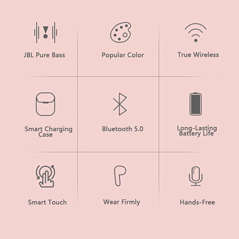 Tai nghe bluetooth JBL Tune 220 bản Quốc Tế tai nghe không dây JBL bass treble đỉnh cao chống ồn dùng cho IOS Android