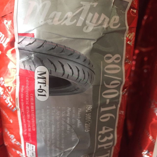 Lốp không săm 90/90-16 dùng cho xe Nouvo