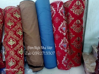 Đệm ngồi bệt gấm dài