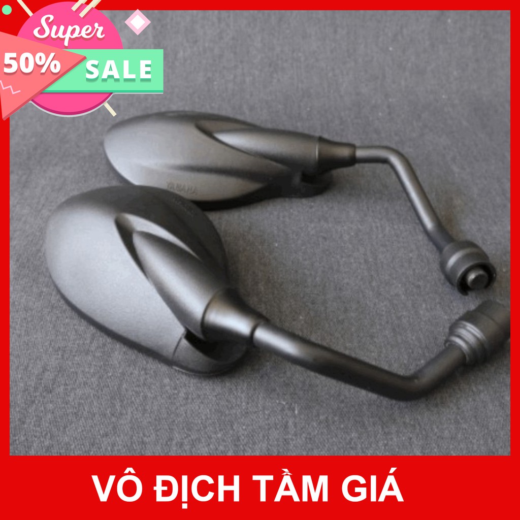 [GIÁ GỐC]  CẶP GƯƠNG CHIẾU HẬU, KÍNH CHIẾU HẬU YA Z CHÂN KÍNH 10LY GẮN CHO NHIỀU LOẠI XE MÁY HONDA YAMAHA