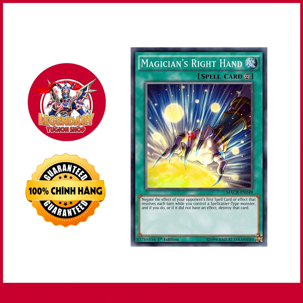 [EN][Thẻ Bài Yugioh Chính Hãng] 'Magician's Right Hand'