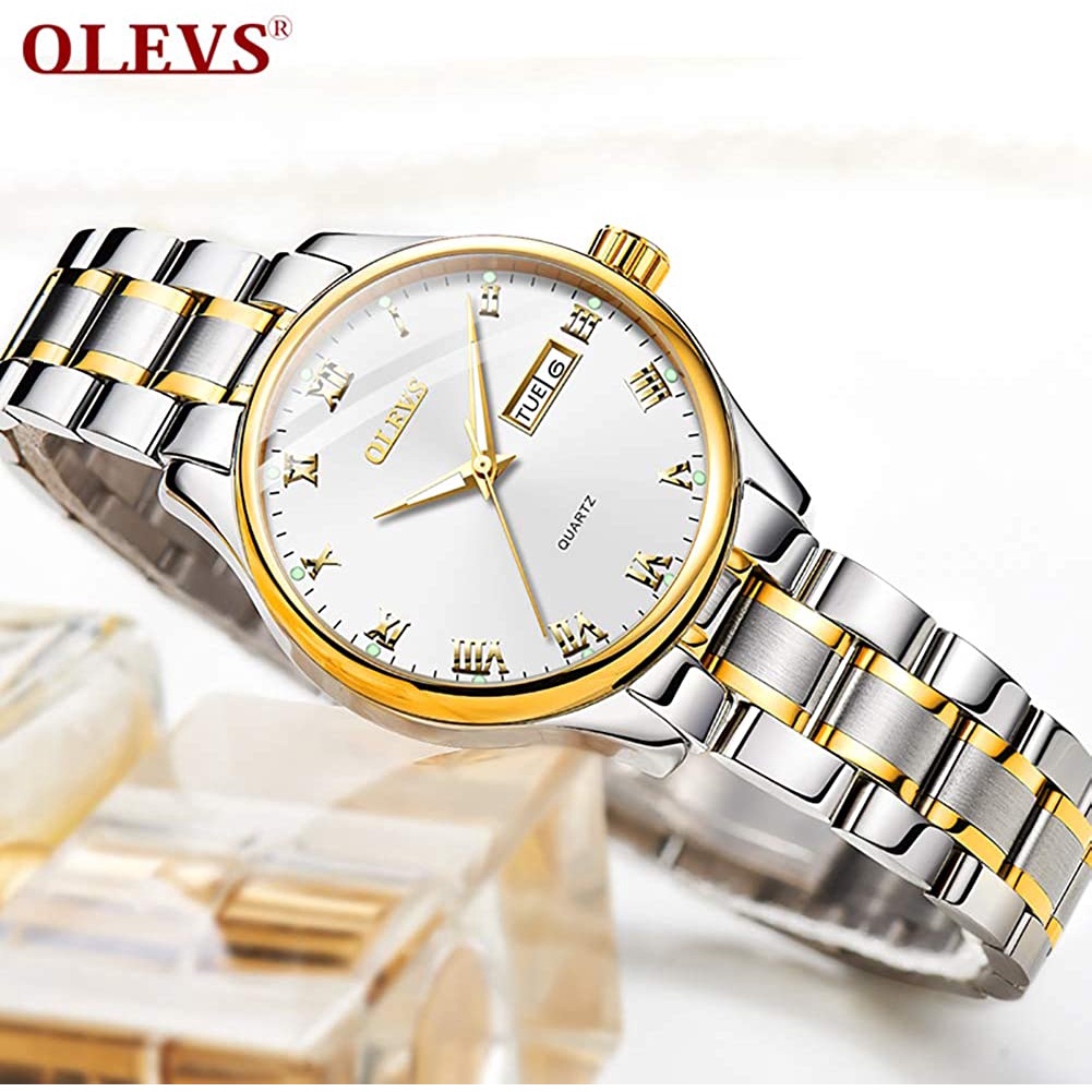 Đồng Hồ Nữ Đẹp Chính Hãng Olevs_Đồng Hồ Nữ Dây Thép Không Gỉ_Mặt Kính Chống Trầy Xước_Chống Nước 3ATM_Bảo Hành 1 Năm.