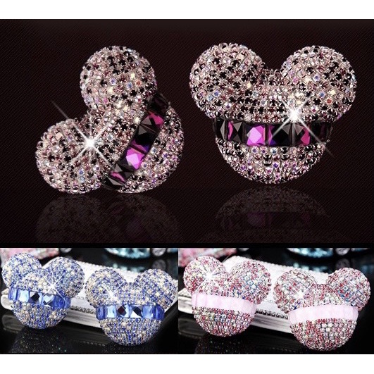 Sáp Thơm Trang Trí Cửa Gió Điều Hòa Xe Ô Tô Gấu BearBrick - Phụ Kiện Xe Hơi