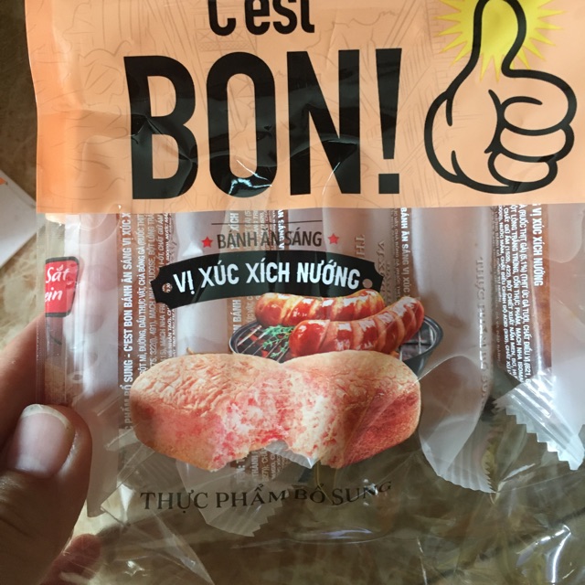 [RẺ VÔ ĐỊCH] Bánh Ăn Sáng C’est BON! ORION Gói 85gr (5chiếc 17gr)