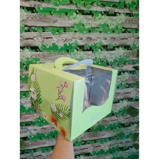 hộp bánh kem cao 20 cm kèm đế trắng combo 10 hộp kèm đế
